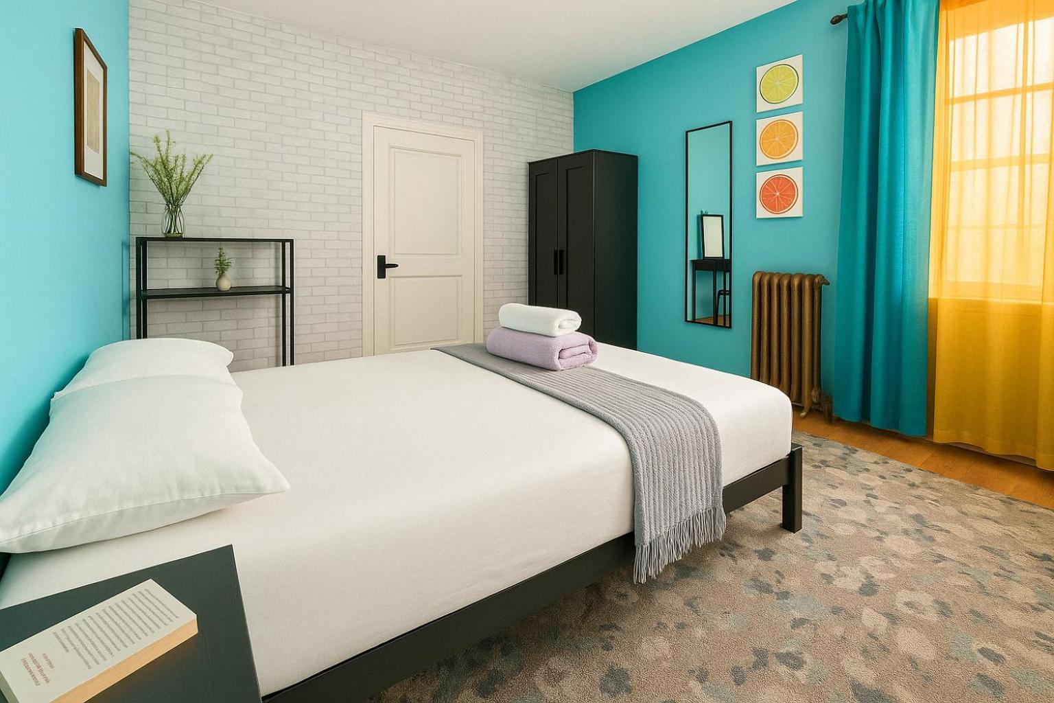 Modern Xl Queen Room Comfort & Character In Harlem Nova York Exterior foto