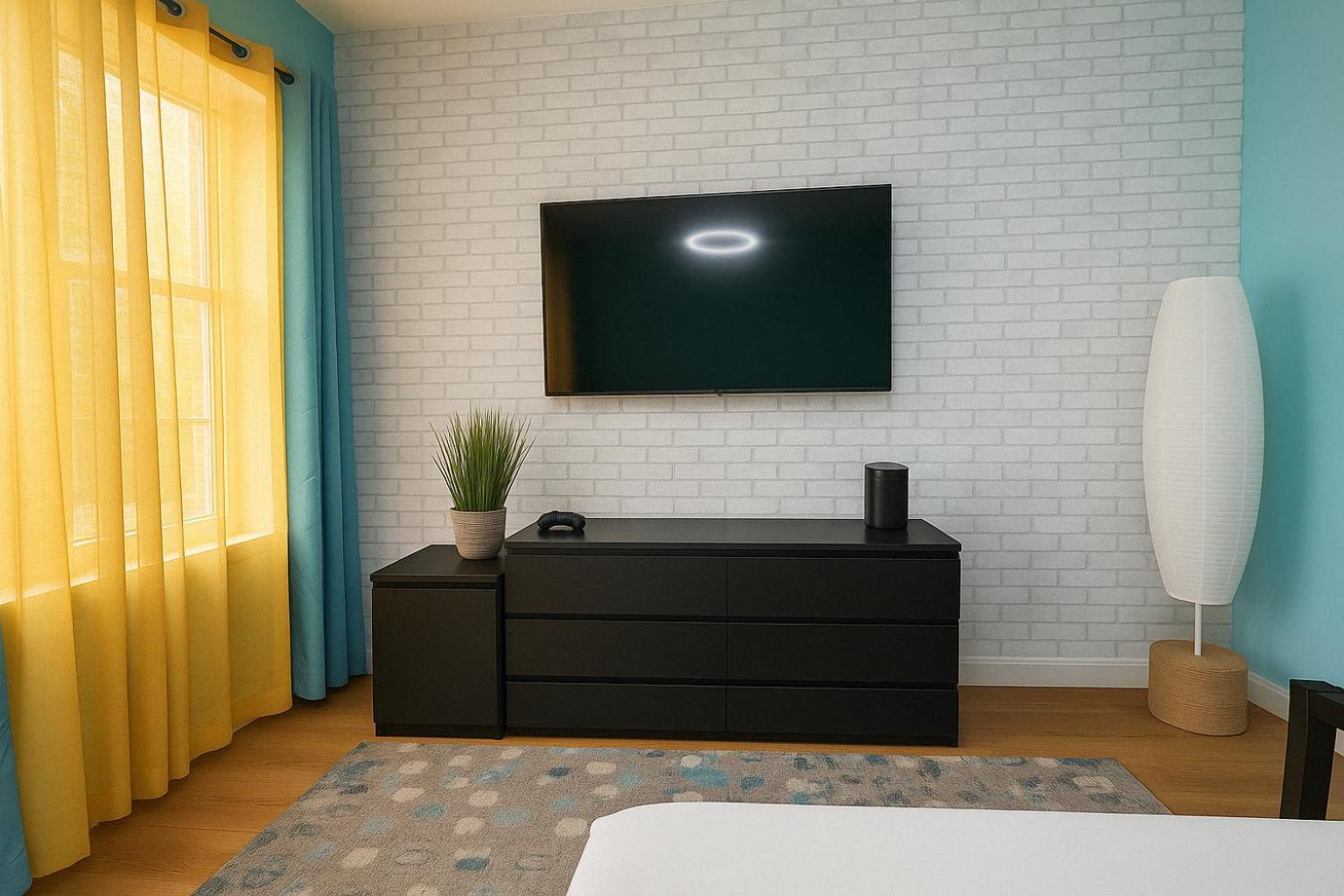 Modern Xl Queen Room Comfort & Character In Harlem Nova York Exterior foto