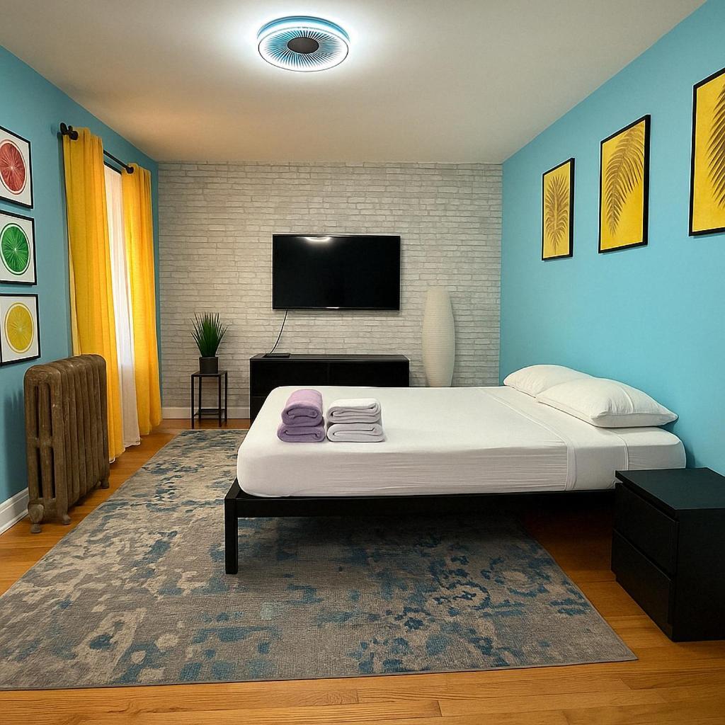 Modern Xl Queen Room Comfort & Character In Harlem Nova York Exterior foto